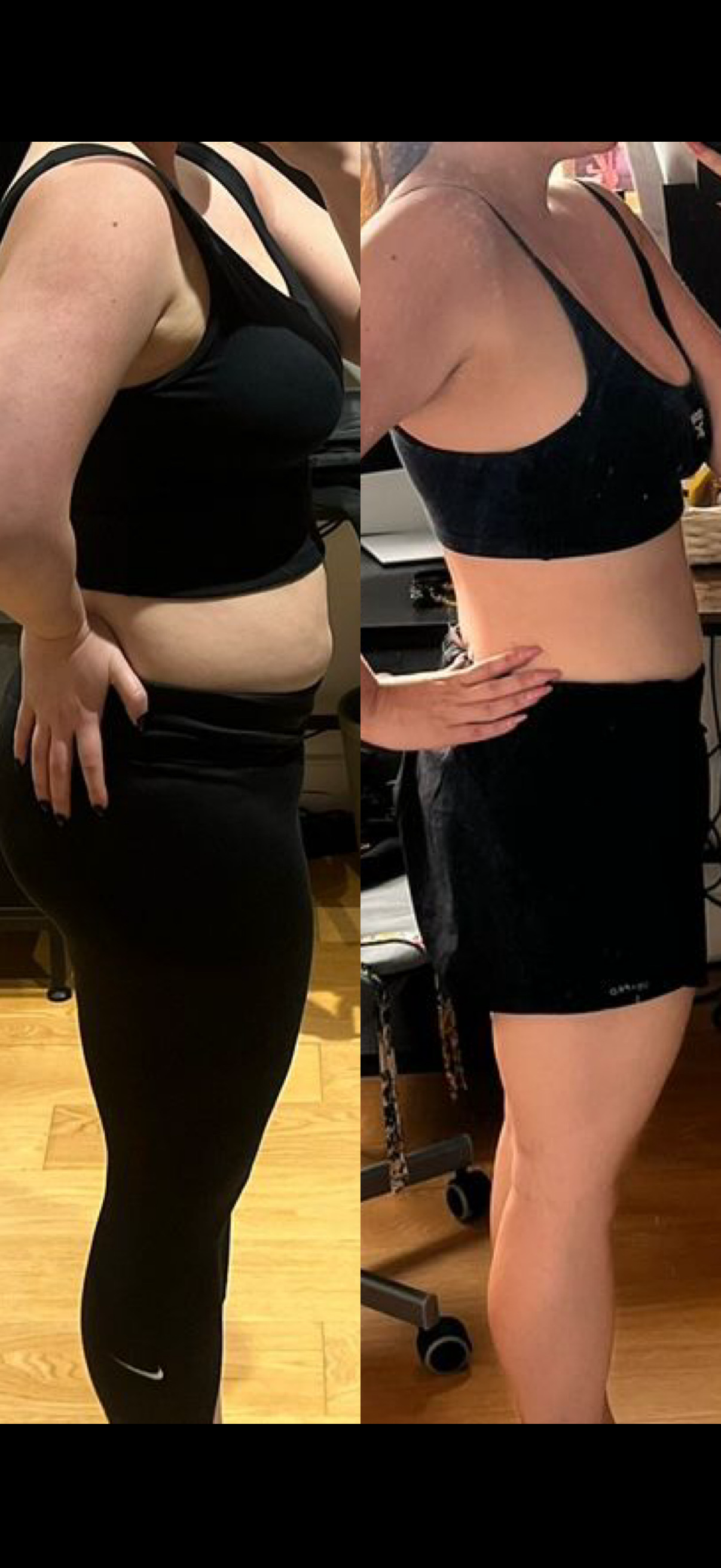 Client side profile transformation progress